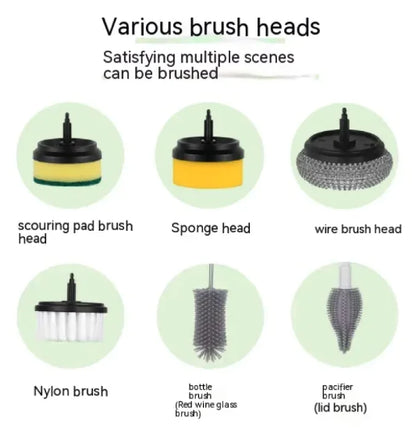 Multifunctional Electric Cleaning Brush
