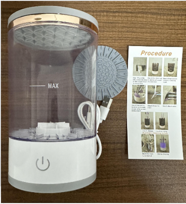 USB Plug-In Electric Makeup Brush Cleaner & Dryer