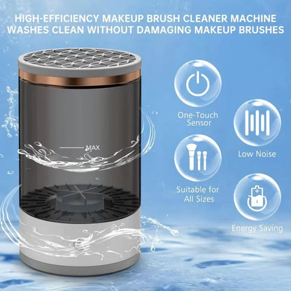 USB Plug-In Electric Makeup Brush Cleaner & Dryer
