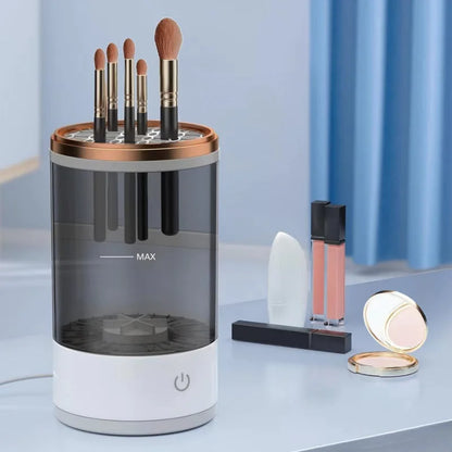 USB Plug-In Electric Makeup Brush Cleaner & Dryer
