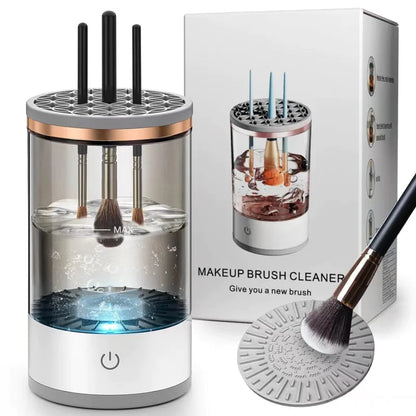 USB Plug-In Electric Makeup Brush Cleaner & Dryer